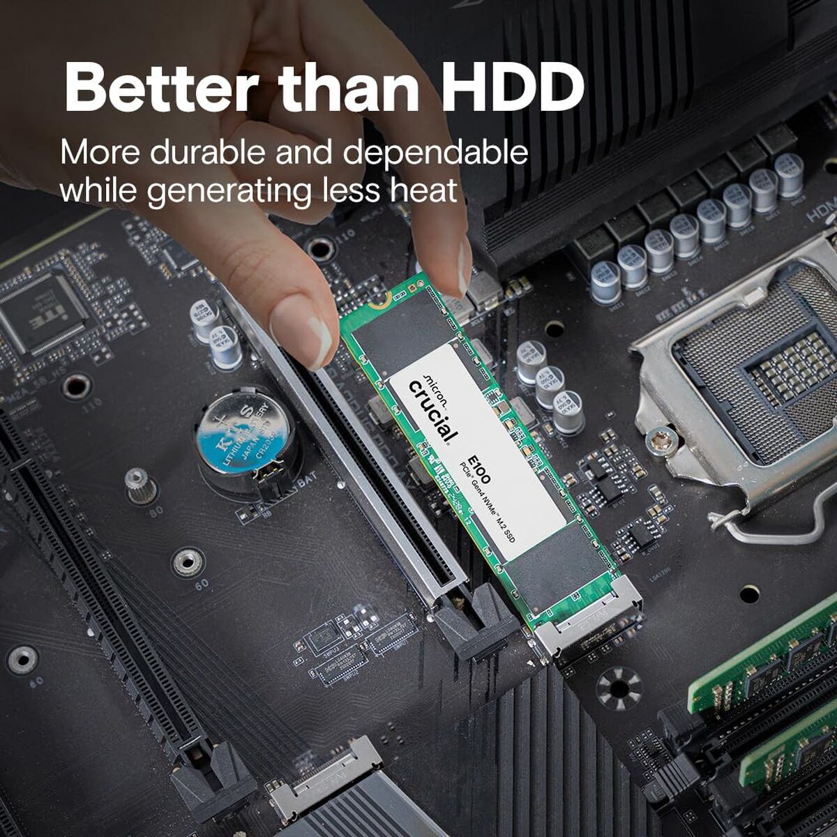 Hard Drive Crucial E100 1 TB SSD