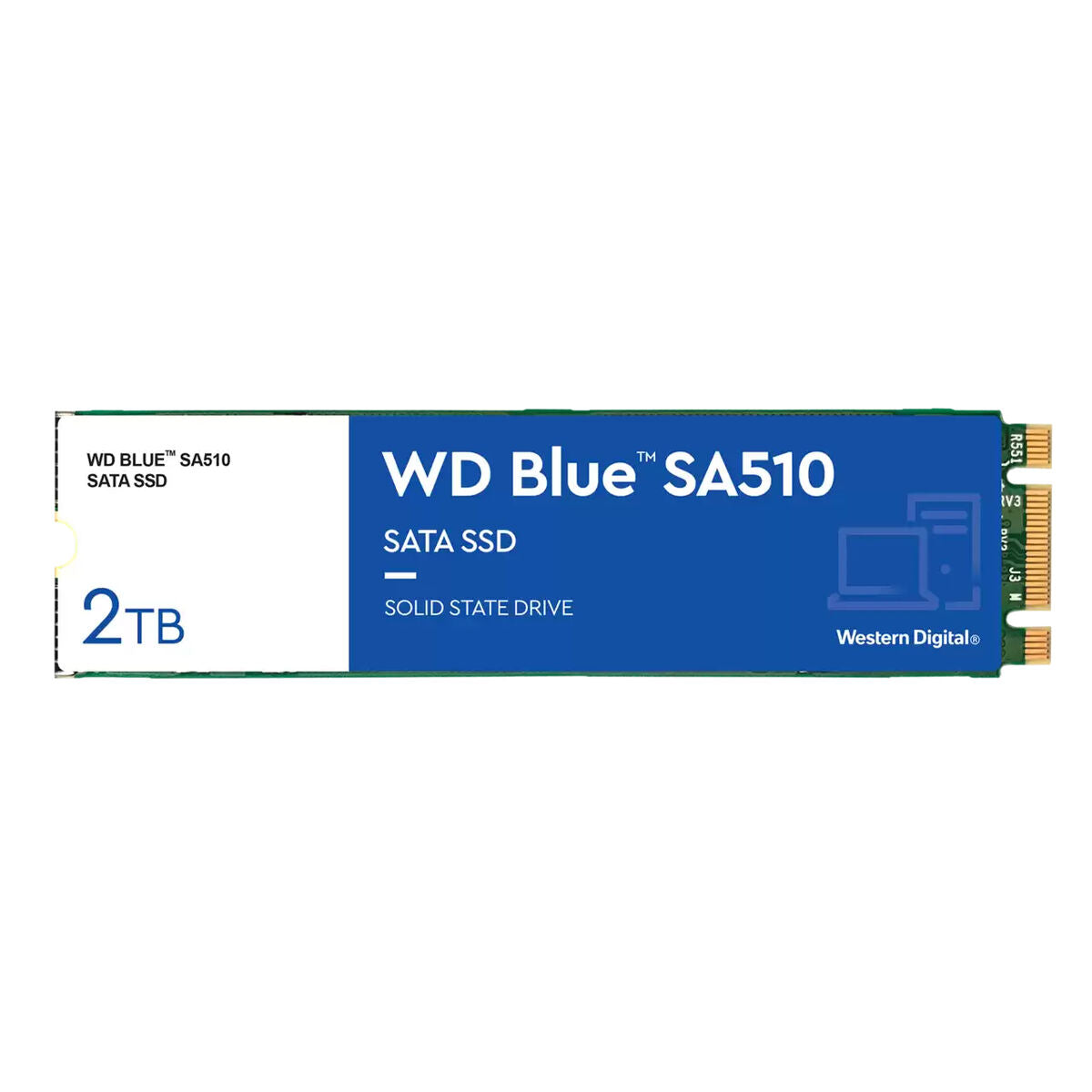 Hard Drive Western Digital WDS200T3B0B 2 TB SSD