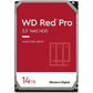 Hard Drive Western Digital Red Pro WD142KFGX 3,5" 14 TB