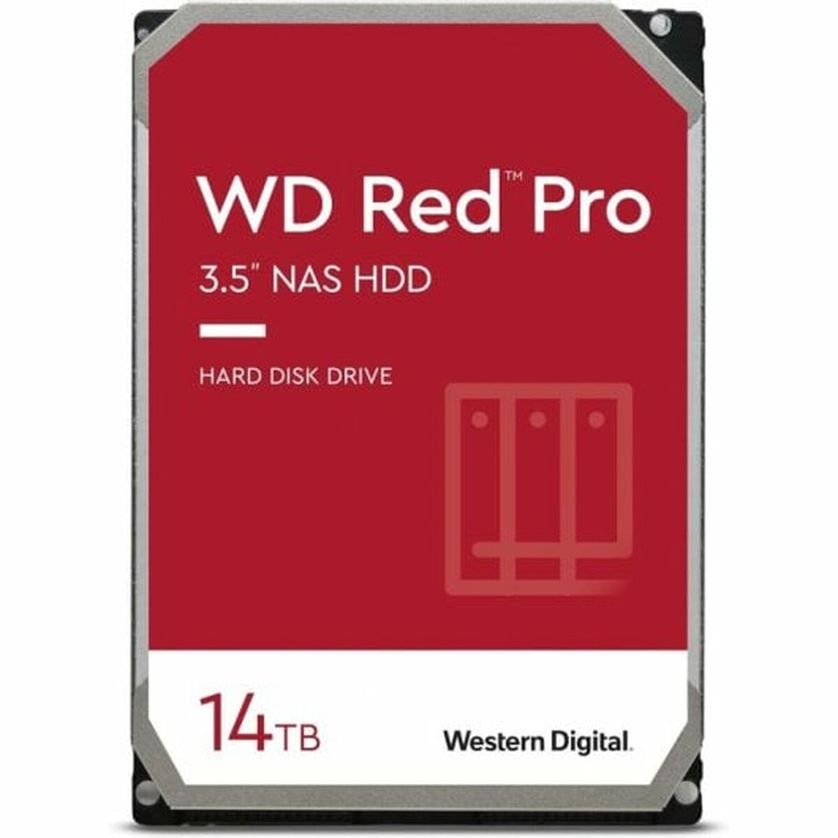 Hard Drive Western Digital Red Pro WD142KFGX 3,5" 14 TB