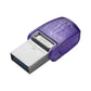 USB stick Kingston microDuo 3C Black Purple 128 GB