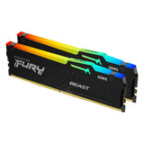 RAM Memory Kingston Fury Beast RGB CL40 5600 MHz 16 GB DDR5