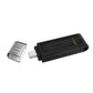 USB stick Kingston DT70/256GB 256 GB Black