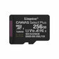 Micro SD Memory Card with Adaptor Kingston SDCS3/256GBSP 256 GB