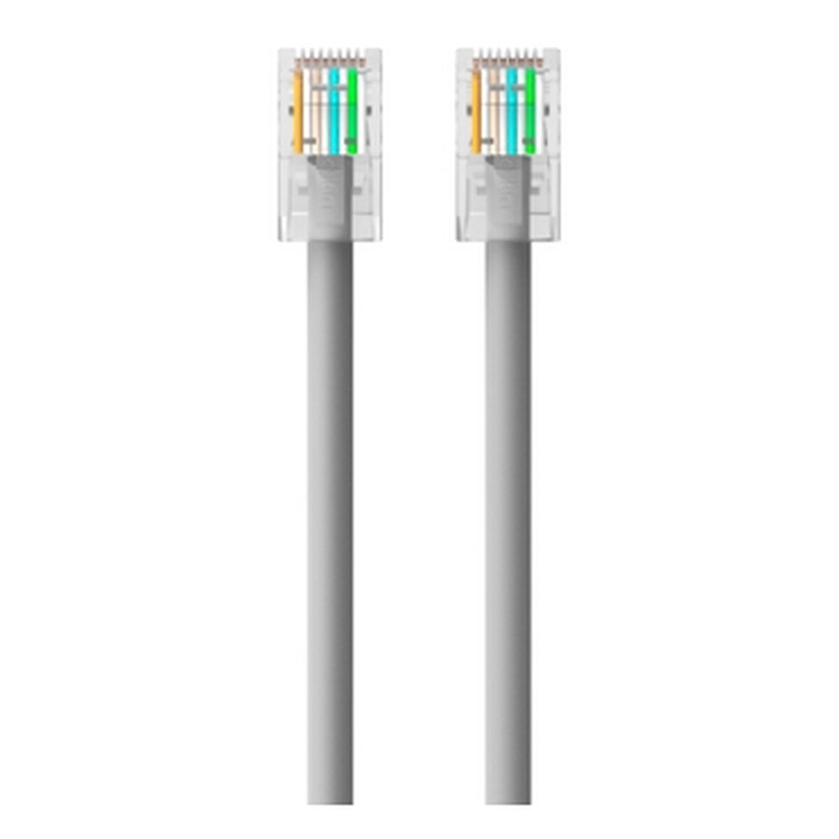 UTP Category 6 Rigid Network Cable Belkin A3L981BT01M-H-S Grey 1 m 1 Unit