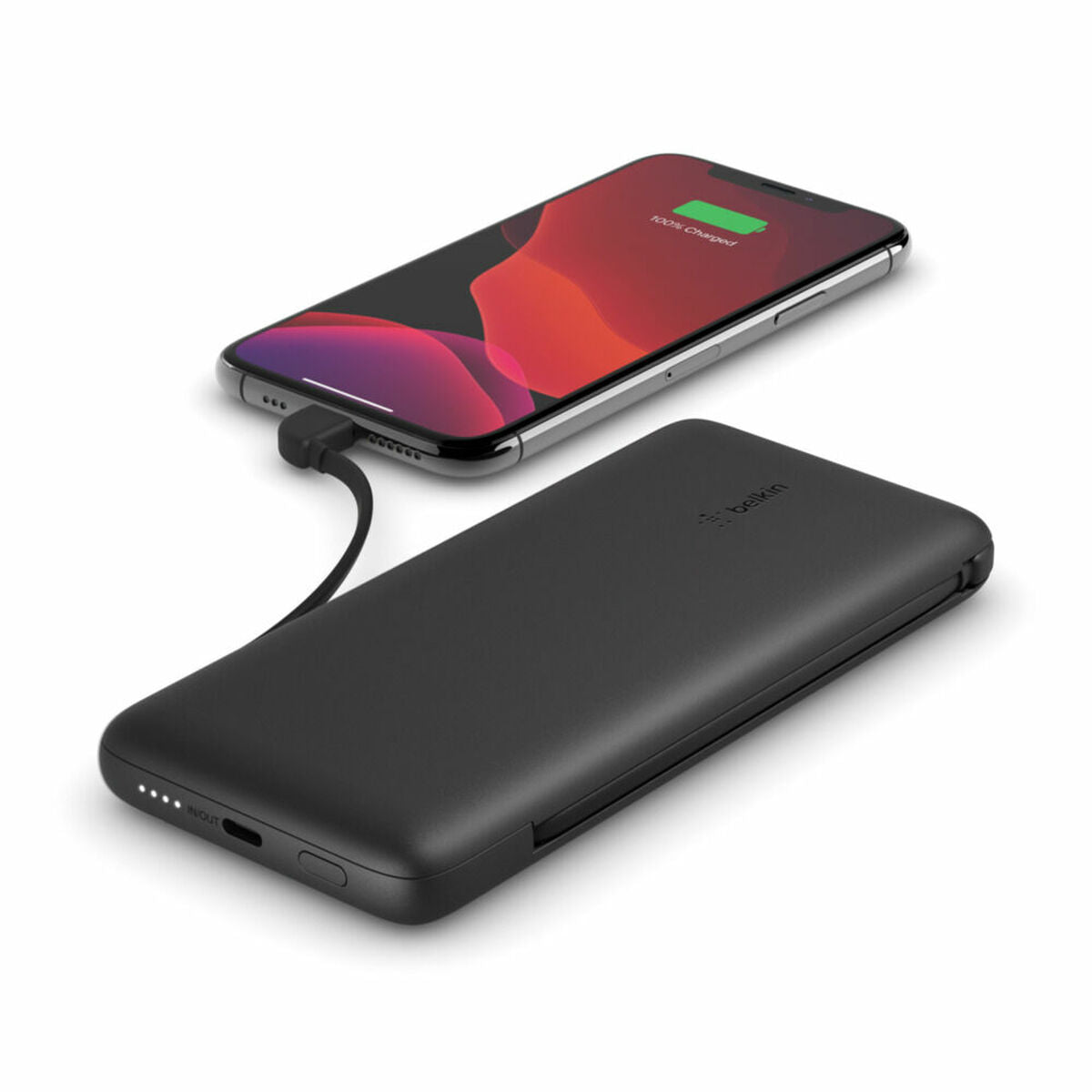 Powerbank Belkin BPB006BTBLK 10000 mah 18W Black 220 V