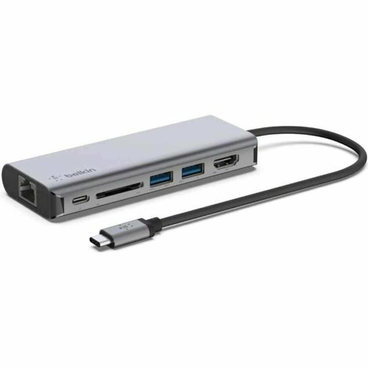 USB Hub Belkin AVC008BTSGY Silver