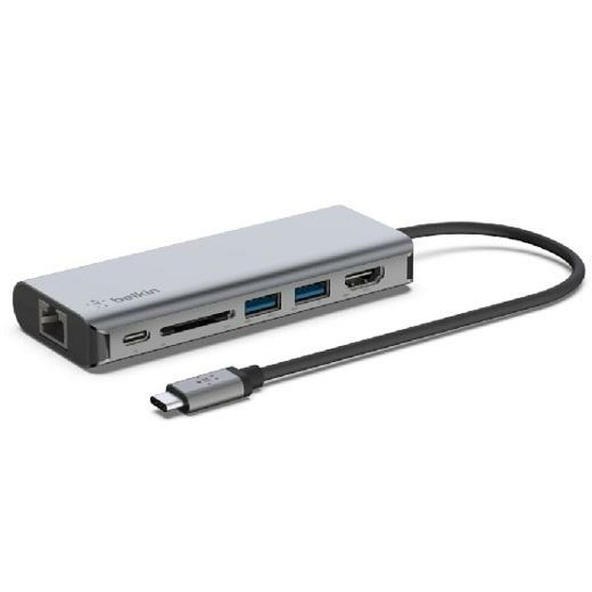 USB Hub Belkin AVC008BTSGY Silver