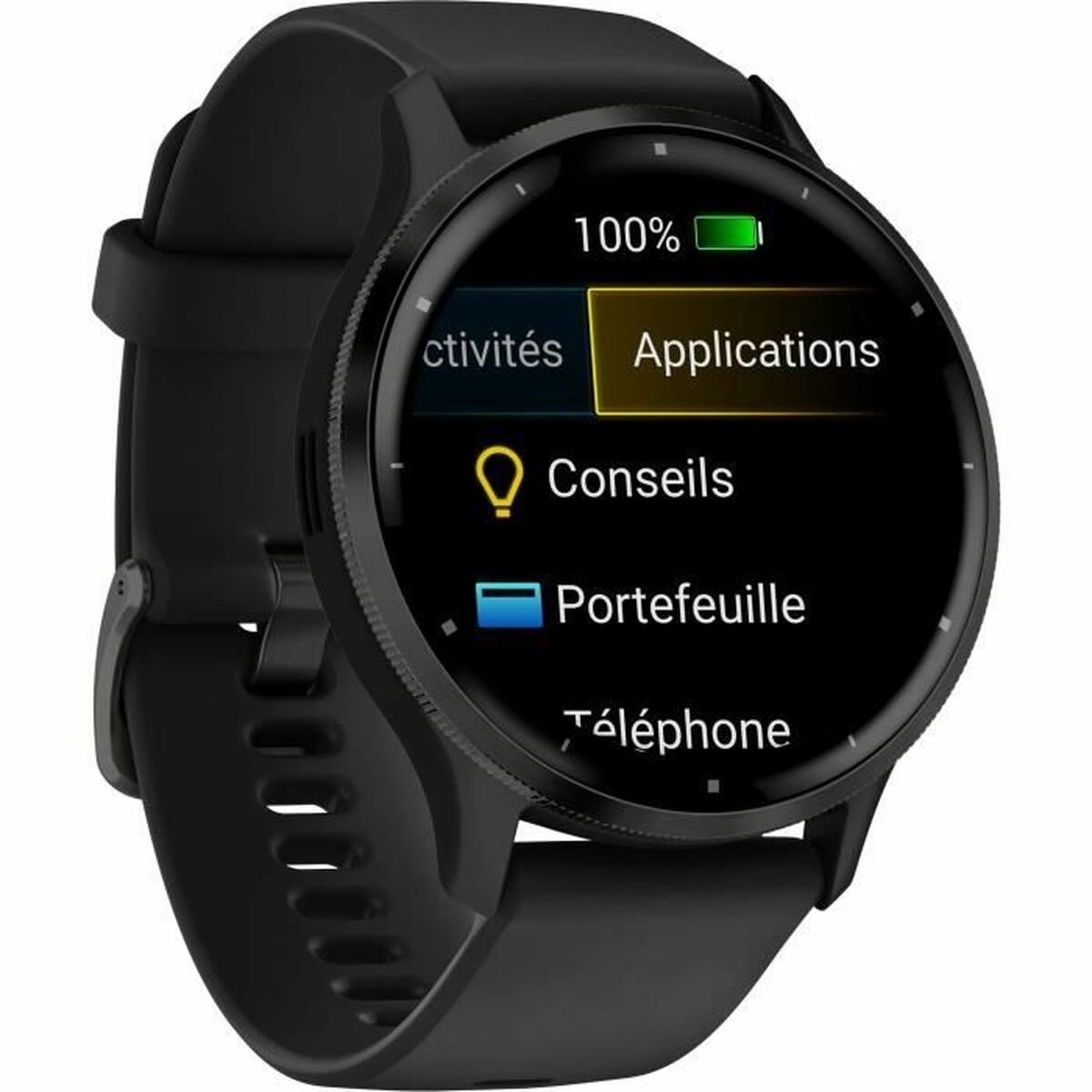 Smartwatch GARMIN Black 1,4"