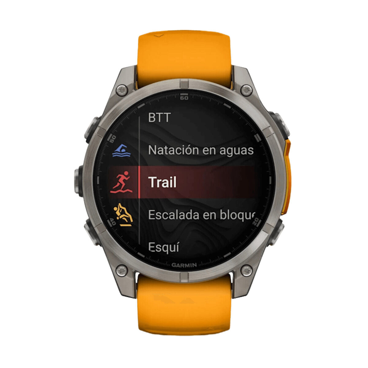 Smartwatch GARMIN Fénix 8 AMOLED Orange 1,4" Ø 46 mm Ø 47 mm