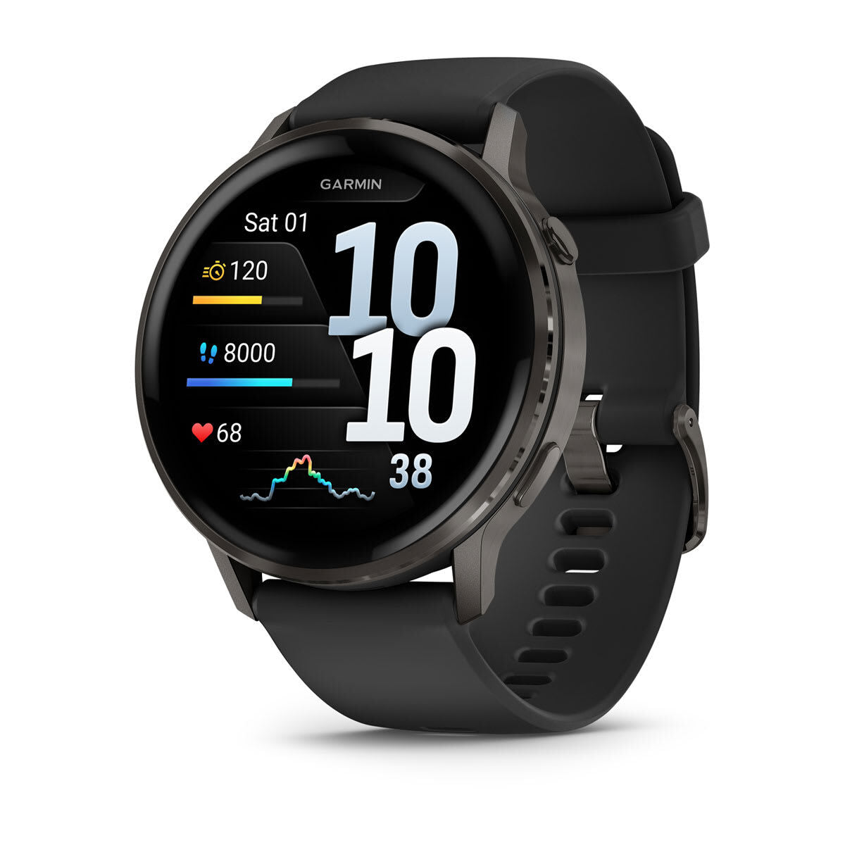 Smartwatch GARMIN Venu 4 Black 1,4" 45 mm