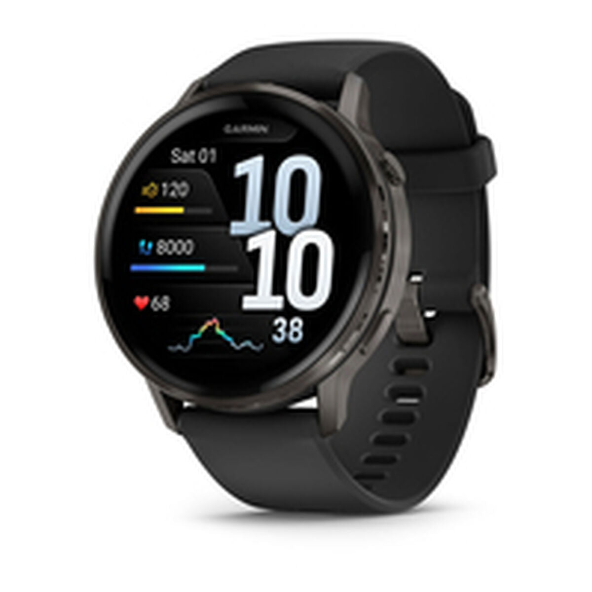 Smartwatch GARMIN Venu 4 Black 1,4" 45 mm