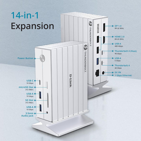USB Hub D-Link DUF-E01/E Black