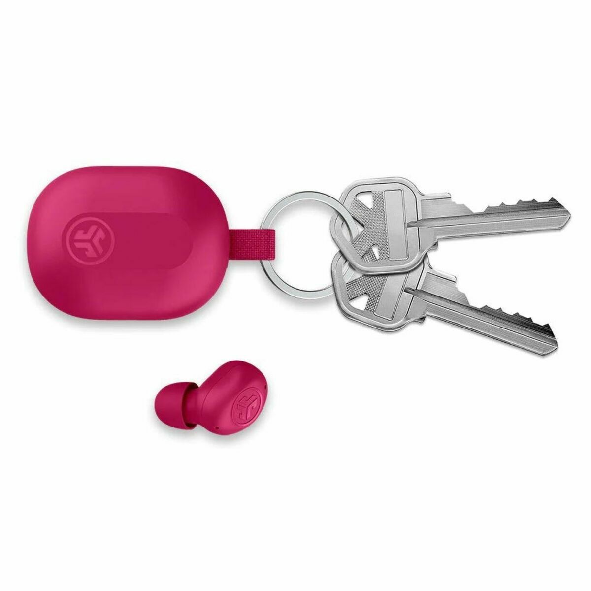 Wireless Earphones with Charging Case JLab IEUEBJBMINIRPNK124 Pink