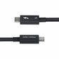 Power Cord Startech TBLT5MM80CM240W Black 80 cm