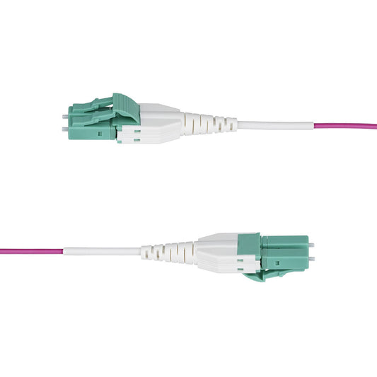 Category 6 FTP RJ45 Connector Startech OM4RLCLC15M Violet 15 m