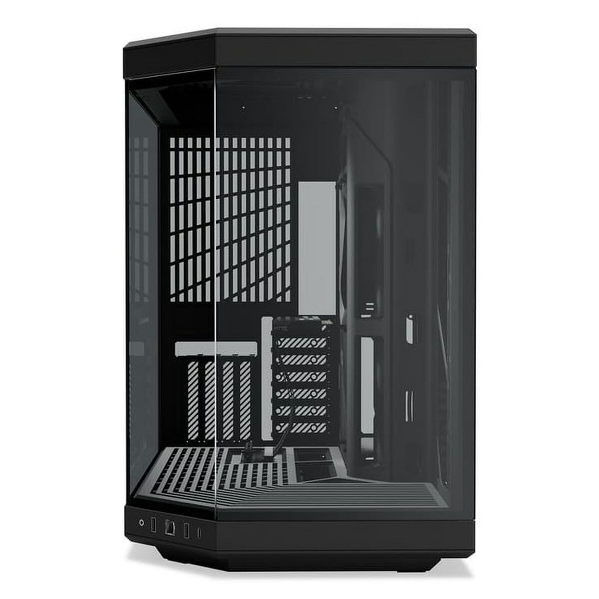 ATX Semi-tower Box Hyte CS-HYTE-Y70-B-L Black