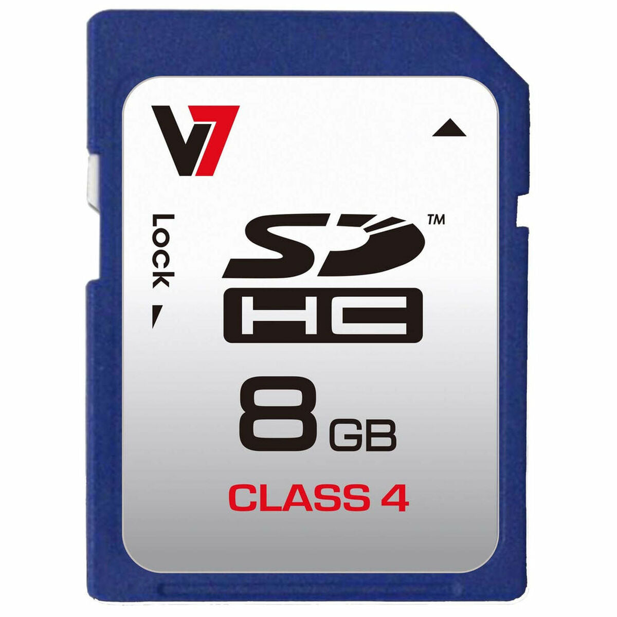 SD Memory Card V7 VASDH8GCL4R-2E 8 GB