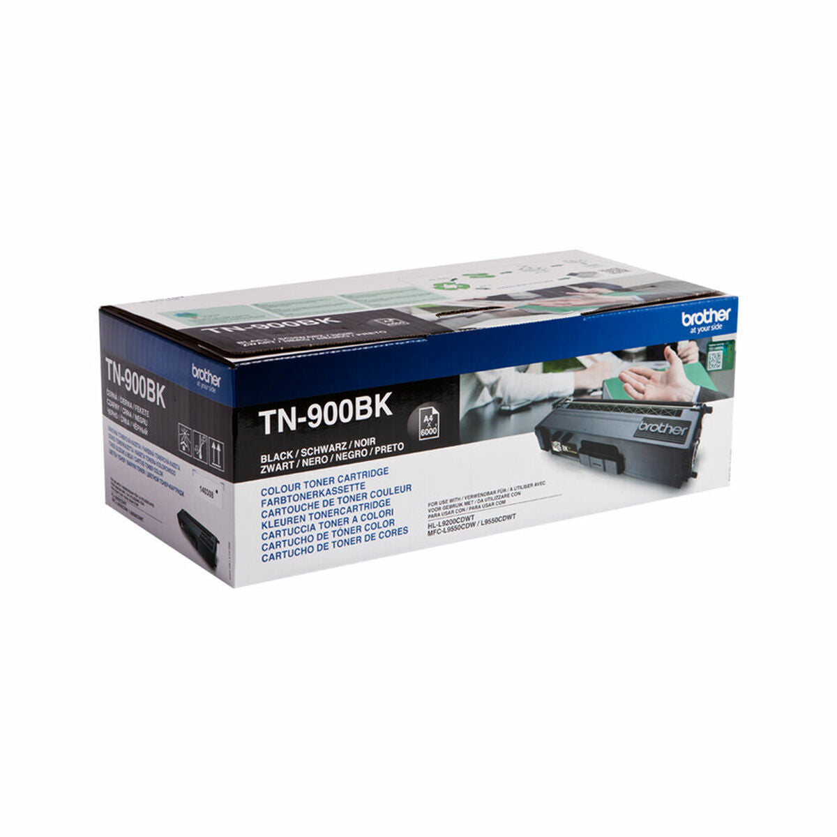 Original Ink Cartridge Brother TN-900BK Black