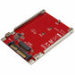RAID controller card Startech U2M2E125