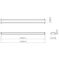 Holder Videowall Vogel's PFA 9130 150 cm
