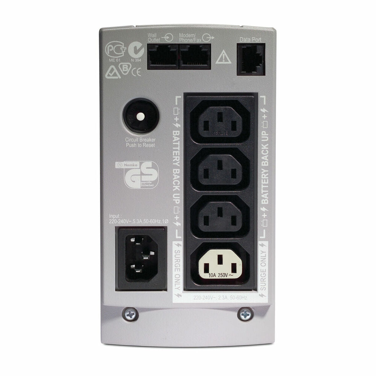 Uninterruptible Power Supply System Interactive UPS APC BK650EI