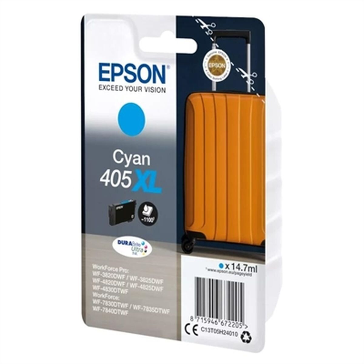 Original Ink Cartridge Epson C13T05H24010 Cyan (1 Unit)