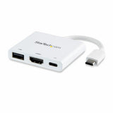 USB-C Adaptor Startech CDP2HDUACPW White 4K Ultra HD