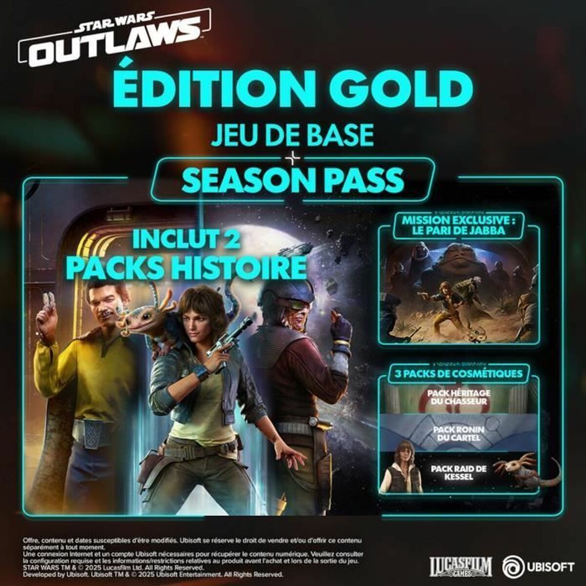 Video game for Switch Ubisoft Star Wars Outlaws
