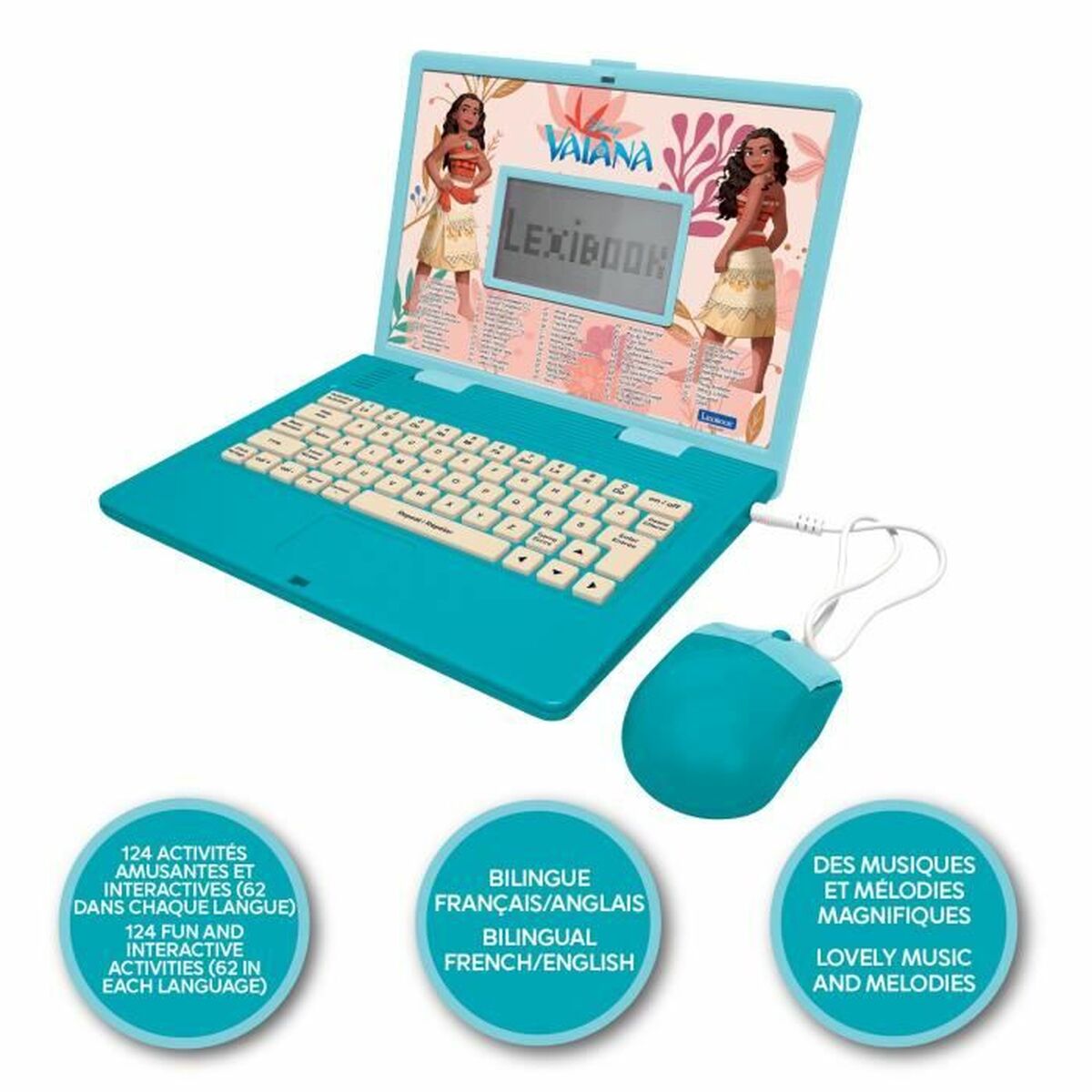 Educational game Lexibook Vaiana French English