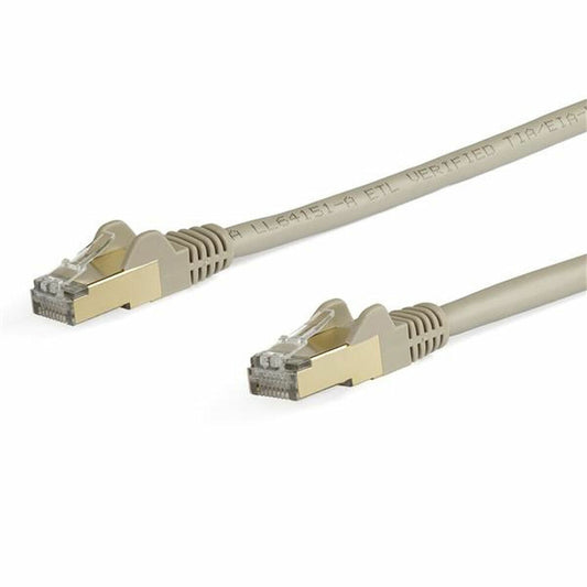 UTP Category 6 Rigid Network Cable Startech 6ASPAT5MGR Black Grey 5 m