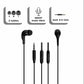 Headphones Energizer CIA6BK Black