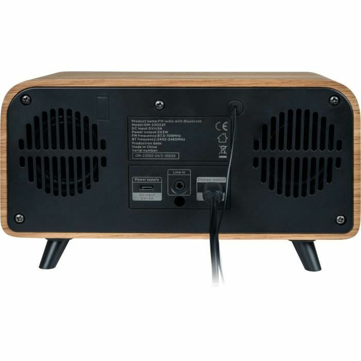 Radio Thomson Vintage Cosy Brown noir Vintage