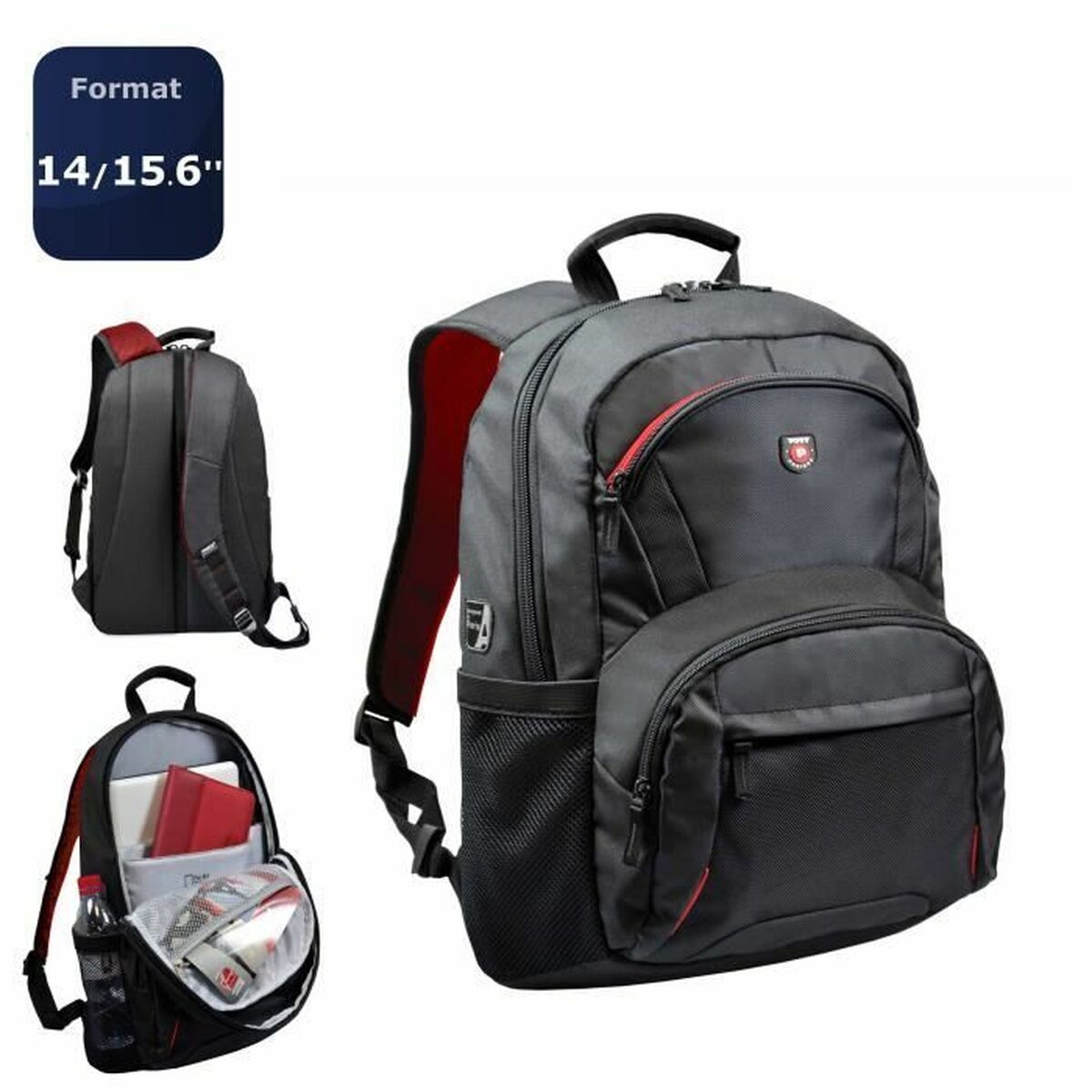 Laptop Backpack Port Designs Houston Black