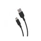 Electric car charger Muvit 1,2 m Black