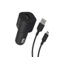 Electric car charger Muvit 1,2 m Black