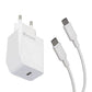 Wall Charger + USB-C Cable Muvit White 20 W