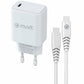 Wall Charger + USB-C Cable Muvit White 20 W