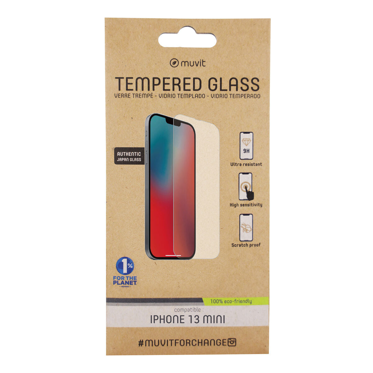 Mobile Screen Protector Muvit for Change 13 Mini