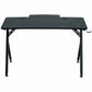 Desk Gaming Nacon PCGD-RGB Black 120 x 60 cm