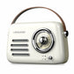 Transistor Radio Ledwood ALMA BLANCO White 30 W