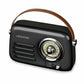 Transistor Radio Ledwood ALMA NEGRO Black 30 W
