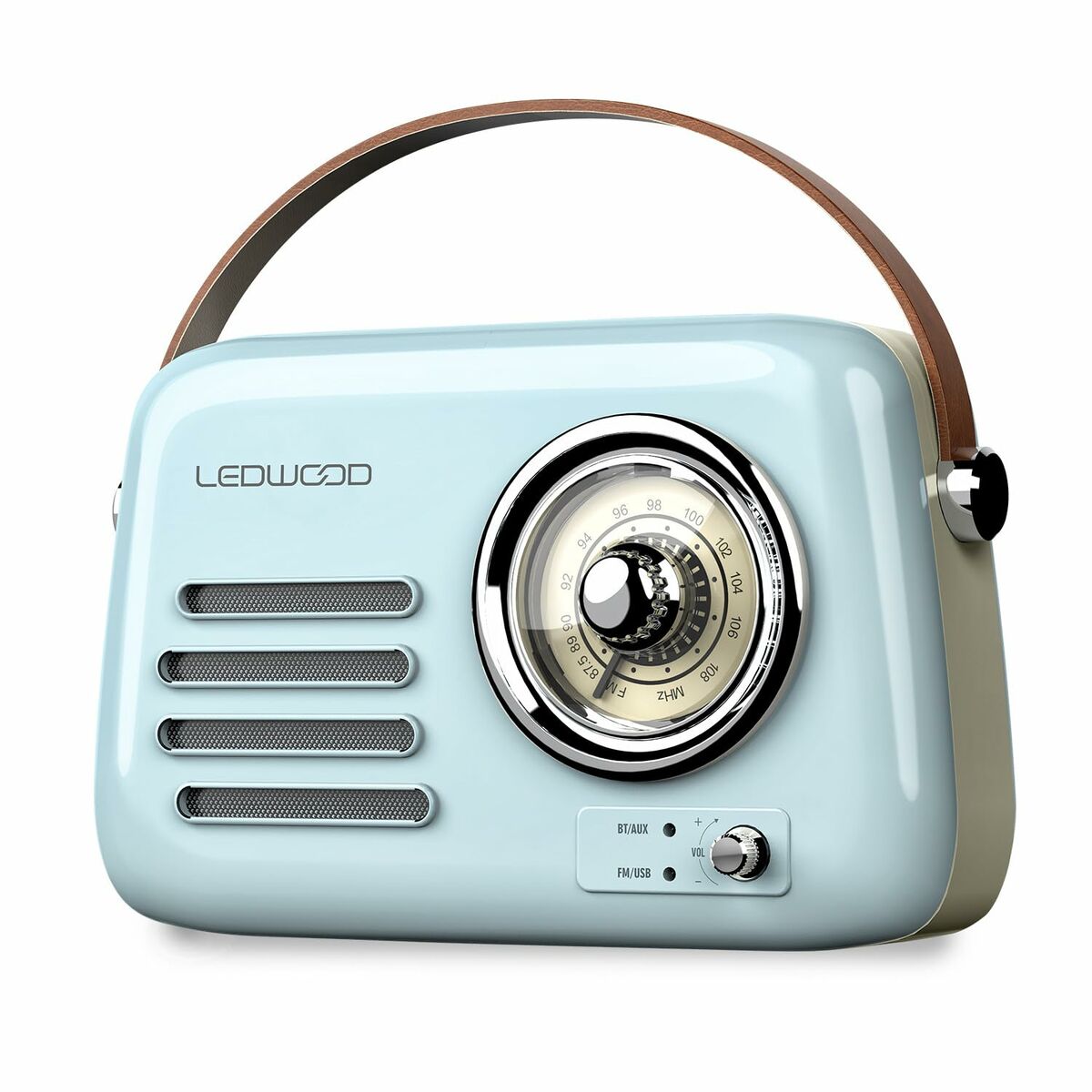 Transistor Radio Ledwood ALMA BLUE Blue 30 W