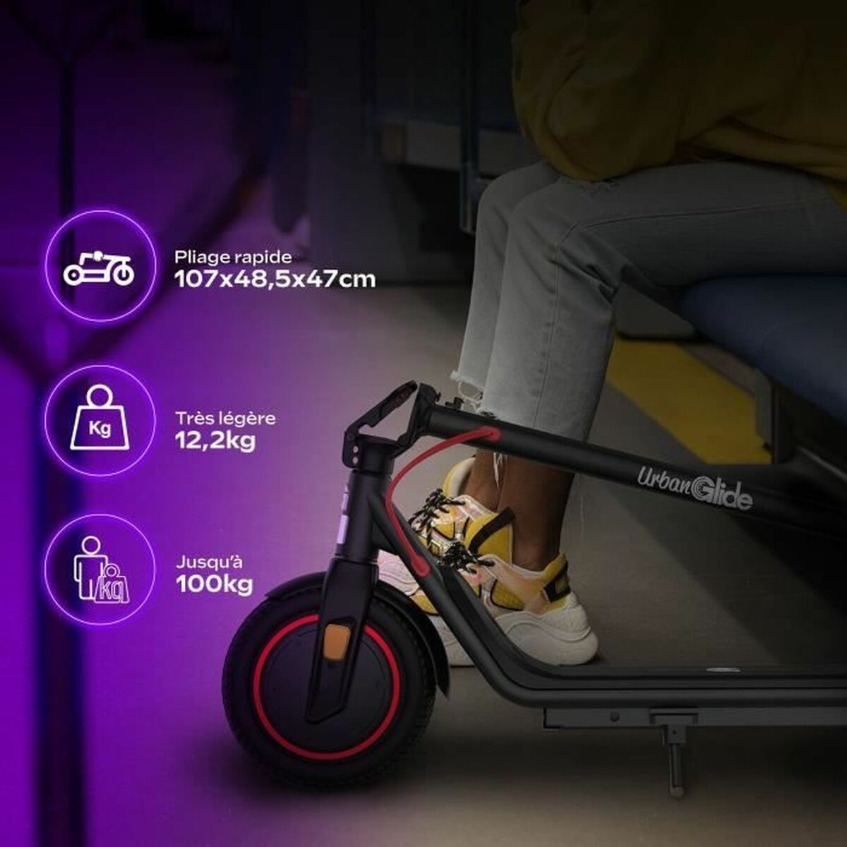 Electric Scooter Urbanglide 400 W 25 km/h