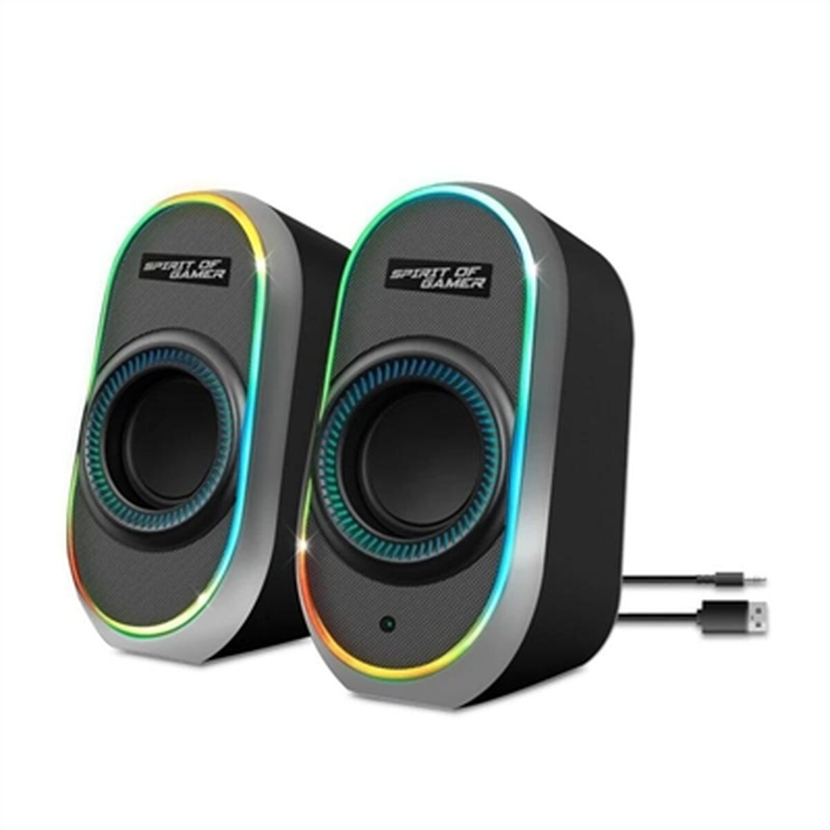 PC Speakers Spirit of Gamer SP-5500BK Black 3 W 6 W