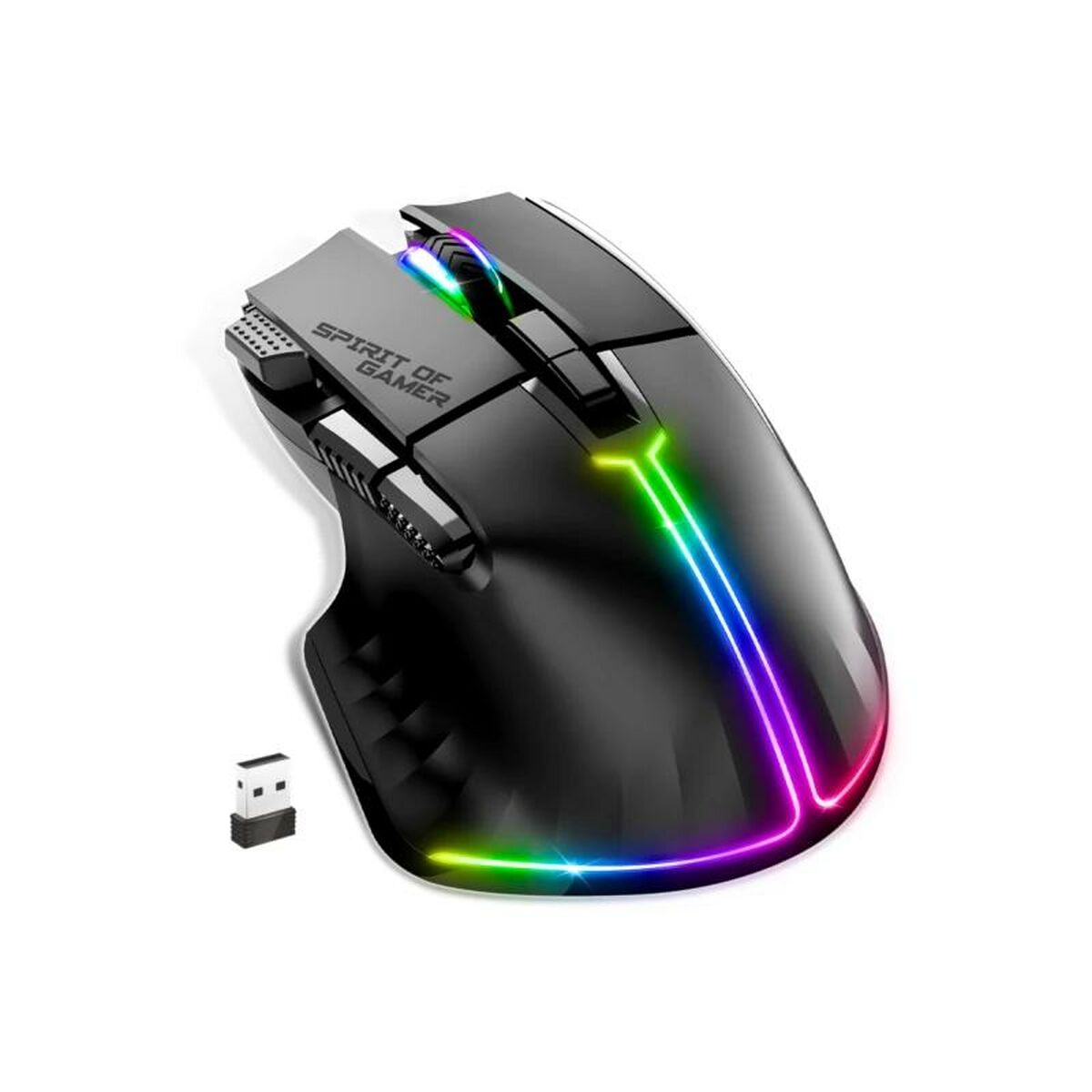 Wireless Mouse Spirit of Gamer Pro M5 Black 8000 dpi