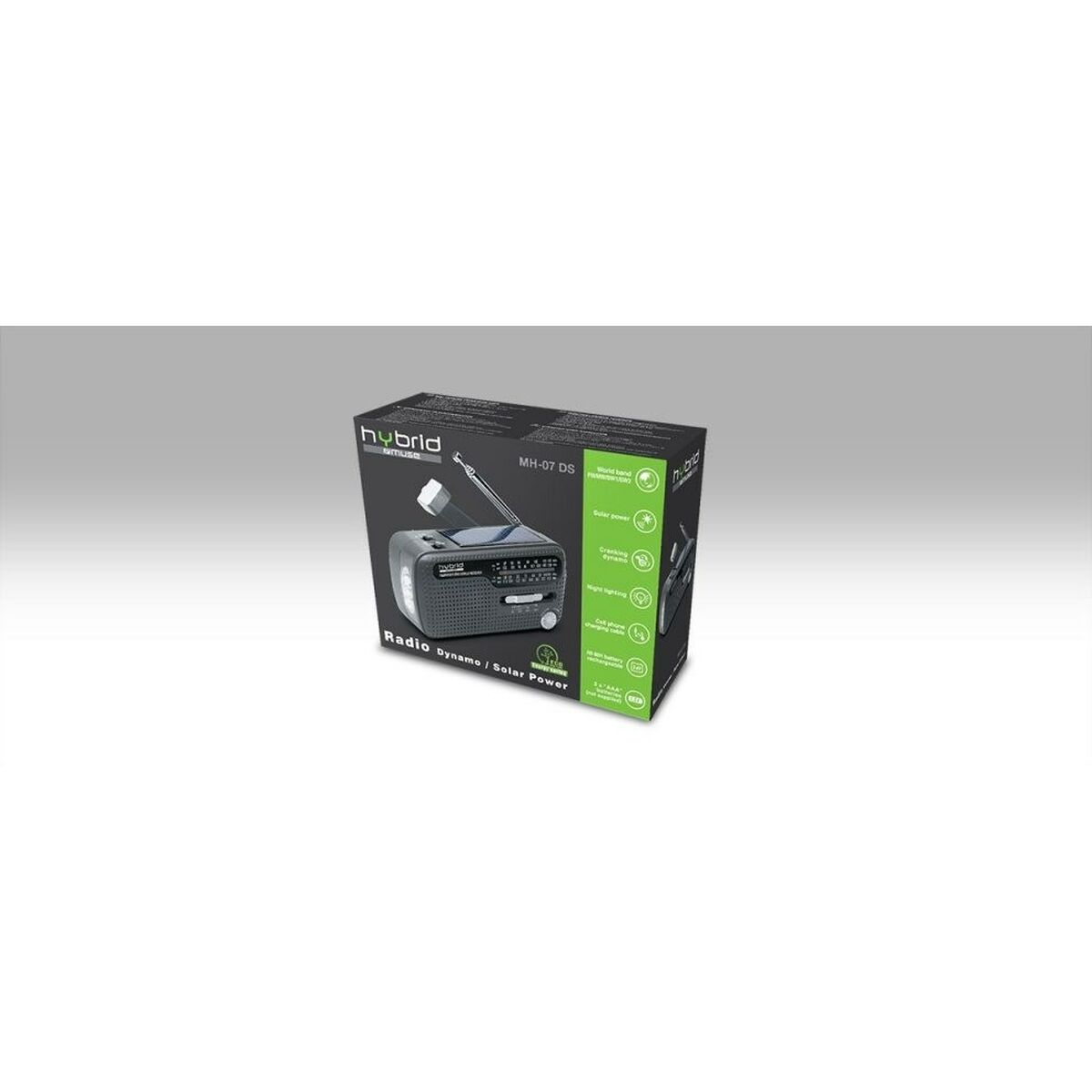Radio Muse MH-07DS/HYBRID Black