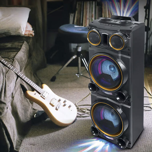Portable Bluetooth Speakers Muse M-1988 DJ Black
