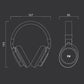 Headphones with Headband Muse M275CTV Black