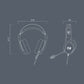 Headphones Muse M-230 GH Black